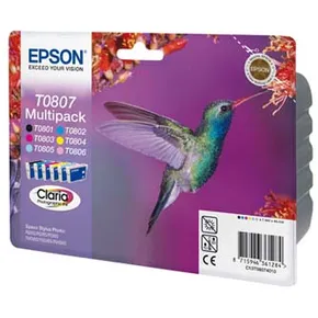 Epson Original Ink C13T08074011, CMYK/light C/light M, Epson Stylus Photo PX700W
