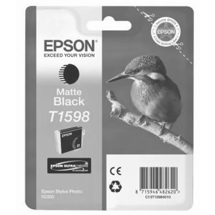 Hauptproduktbild Epson originální ink C13T15984010, matte black, 17ml, Epson Stylus Photo R2000