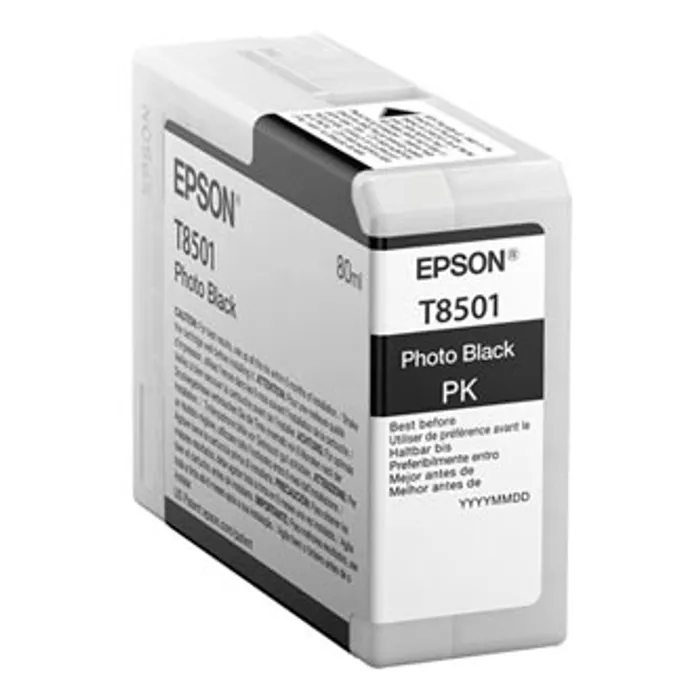 Hauptproduktbild Epson originální ink C13T850100, photo black, 80ml, Epson SureColor SC-P800