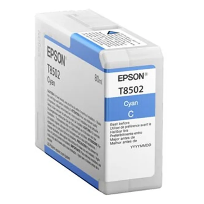 Hauptproduktbild Epson originální ink C13T850200, cyan, 80ml, Epson SureColor SC-P800