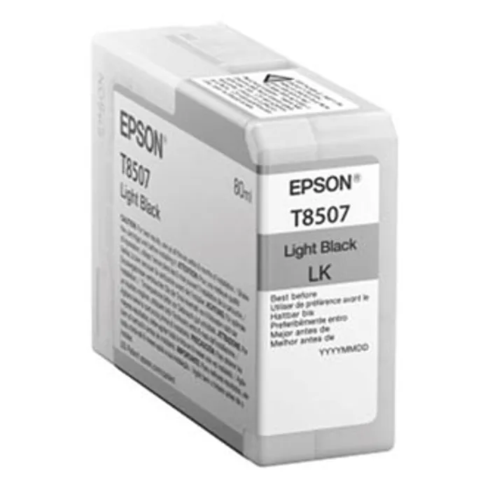 Hauptproduktbild Epson originální ink C13T850700, light black, 80ml, Epson SureColor SC-P800