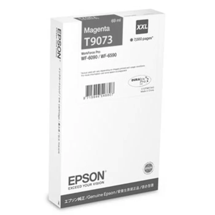 Hauptproduktbild Epson originální ink C13T907340, T9073, XXL, magenta, 69ml, Epson WorkForce Pro WF-6090DW