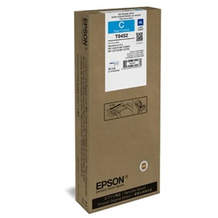 Hauptproduktbild Epson originální ink C13T945240, cyan, 5000str., 1x38.1ml, Epson WF-C5210, C5290, C5710,
