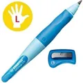 Ergonomischer Druckbleistift für Linkshänder – STABILO EASYergo 3.15 blau/blau HB+Spitzer
