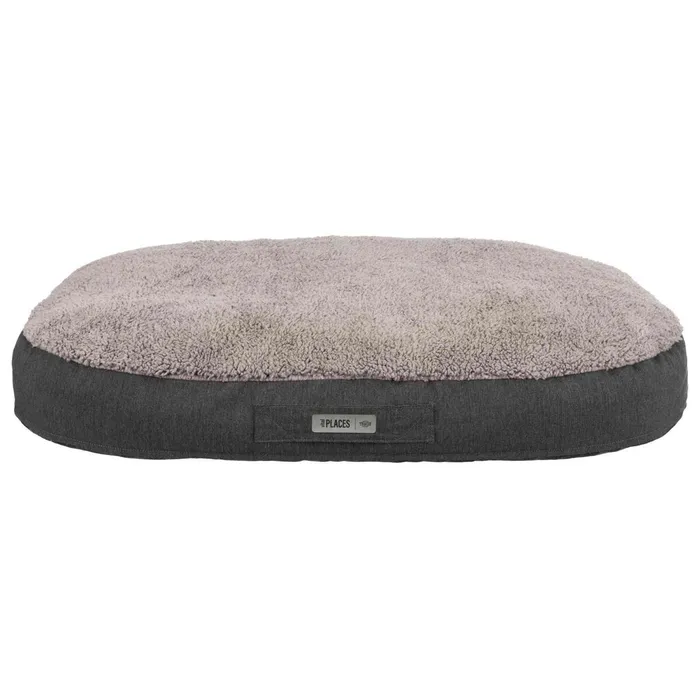 Hauptproduktbild Ergonomický polštář BENDSON, oválný, 80 x 55 cm, tmavošedá/světlešedá