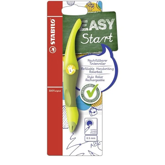Hauptproduktbild Ergonomický roller pro leváky STABILO EASYoriginal limetková/zelená