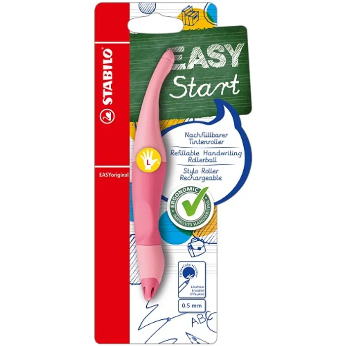 Hauptproduktbild Ergonomický roller pro leváky STABILO EASYoriginal Pastel pastelová růžová