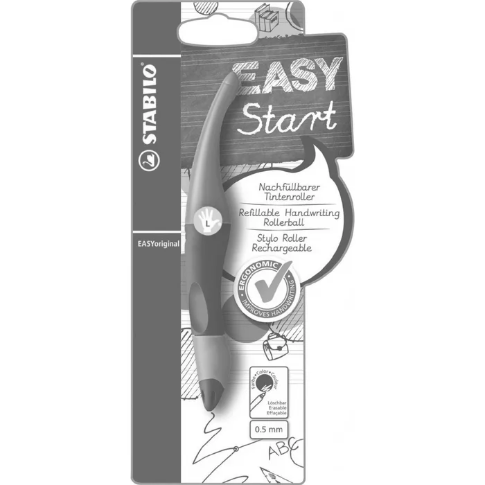 Hauptproduktbild Ergonomický roller pro leváky STABILO EASYoriginal tmavě modrá/světle modrá