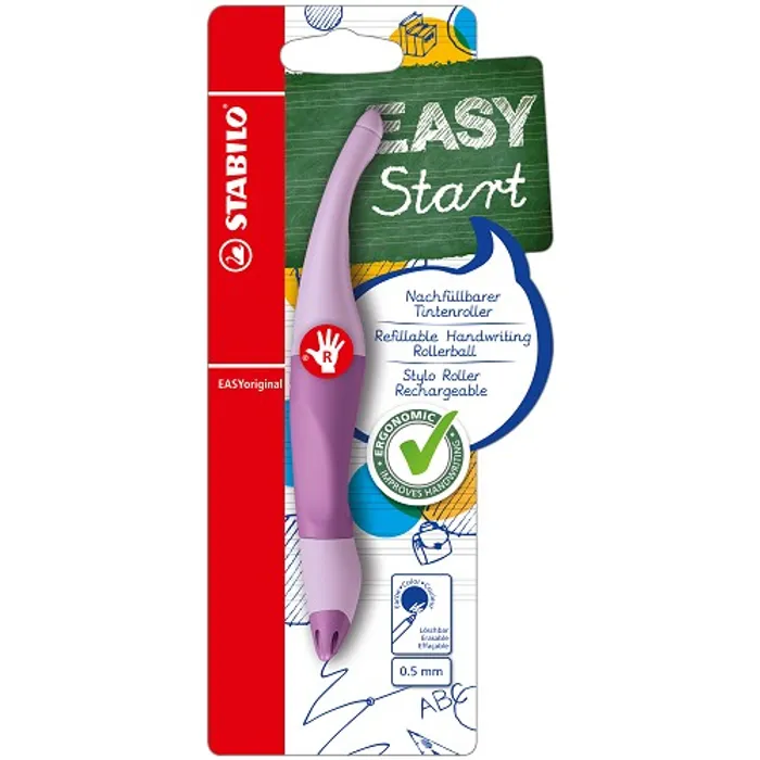 Hauptproduktbild Ergonomický roller pro praváky STABILO EASYoriginal Pastel pastelová fialová