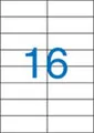 Etikett, ILC, 105 x 37 mm, zweireihig, 1600 Stück/Pack, VICTORIA