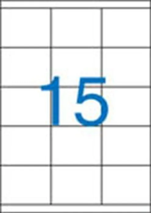 Hauptproduktbild Etiketa, ILC, 70x50,8 mm, třířadé, 1500 ks/bal., VICTORIA