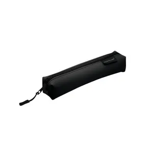 PU-Etui schmal + Gummiband PASTELINI schwarz