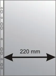 Europack A4 U MAXI PP Eurosiegel. Grieß, 150 Mikron. 220x311mm [25 Stück]