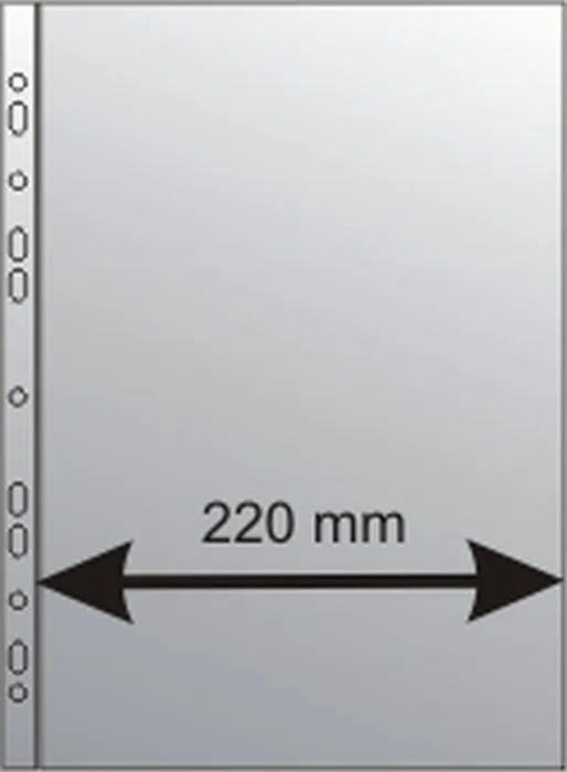 Hauptproduktbild Euroobal A4 U MAXI PP eurozáv. krupička, 150mic. 220x311mm [25 ks]