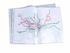 Eurocover, matt, A3, 120 Mikron, Querformat, orange Oberfläche, DONAU [50 Stück]