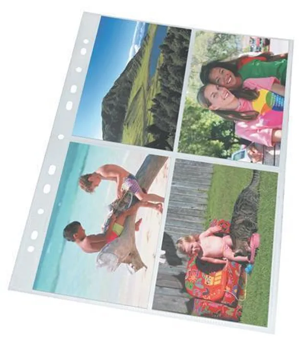 Hauptproduktbild Euroobaly na fotografie, čirá, A4, 80 mikronů, ESSELTE [10 ks]