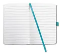 Exklusives Notizbuch „Jolie“, Aqua Green, liniert, 95x150 mm, 174 Blatt, SIGEL