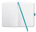 Exklusives Notizbuch „Jolie“, Aqua Green, liniert, 95x150 mm, 174 Blatt, SIGEL