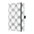 Exklusives Notizbuch „Jolie“, Black Dots, liniert, 135x203 mm, 174 Seiten, SIGEL