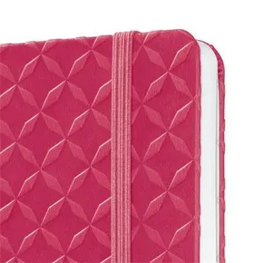Exklusives Notizbuch „Jolie“, rosa, liniert, 135x203 mm, 174 Blatt, SIGEL