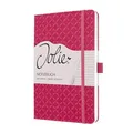 Weiteres Produktbild Exklusives Notizbuch „Jolie“, rosa, liniert, 135x203 mm, 174 Blatt, SIGEL