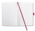 Exklusives Notizbuch „Jolie“, rosa, liniert, 135x203 mm, 174 Blatt, SIGEL