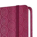 Exklusives Notizbuch „Jolie“, kirschrot, liniert, 135x203 mm, 174 Seiten, SIGEL