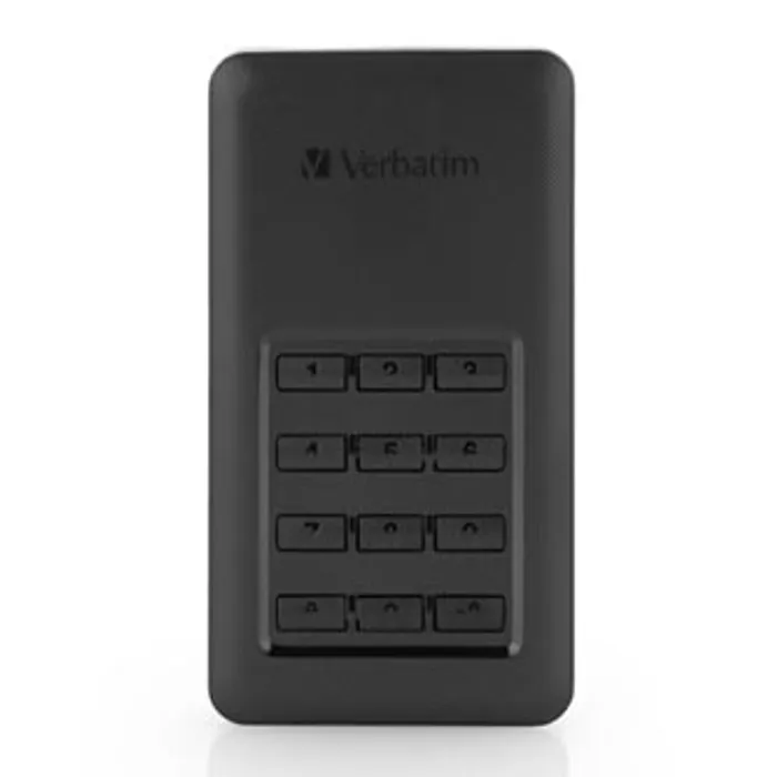 Hauptproduktbild Externí disk SSD Verbatim USB 3.0 (3.2 Gen 1), 256GB, Store N Go Secure, 53402 černý, šif