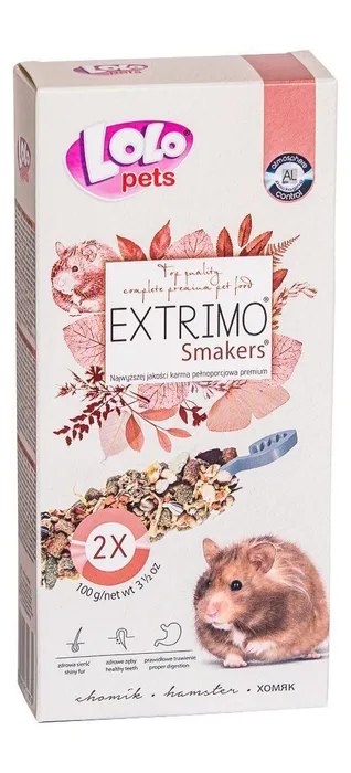 Hauptproduktbild EXTRIMO SMAKERS tyčinky pro křečky 2ks/100 g