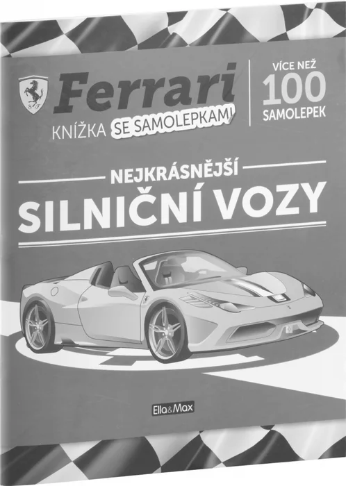 Hauptproduktbild FERRARI, silniční vozy – Kniha samolepek