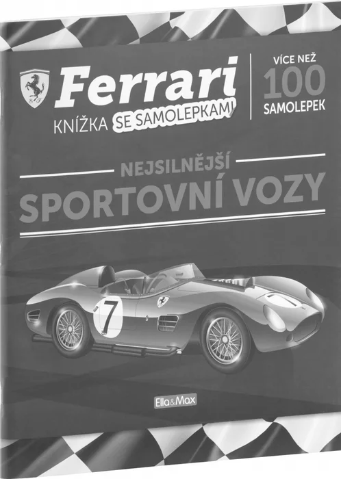 Hauptproduktbild FERRARI, sportovní vozy – Kniha samolepek