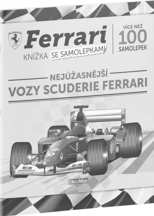 Hauptproduktbild FERRARI, vozy Scuderie – Kniha samolepek