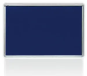Filzblauer Whiteboard in Aluminiumrahmen 60x90 cm
