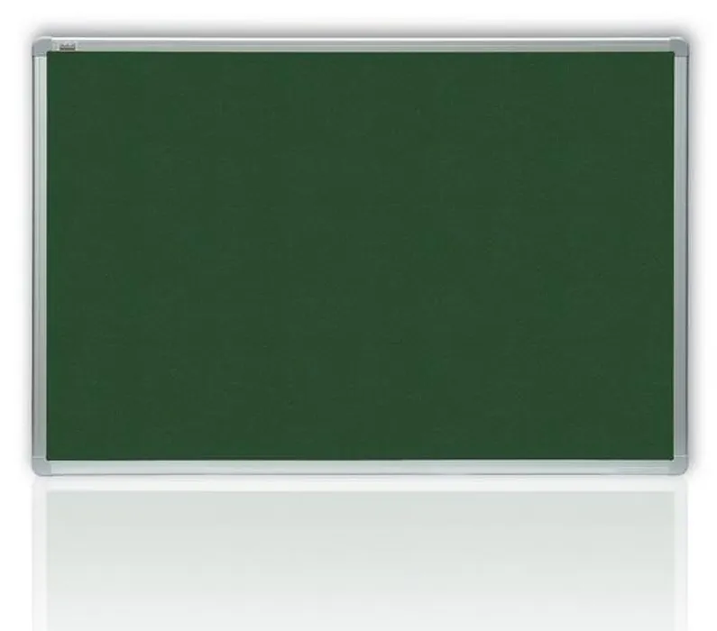 Hauptproduktbild Filcová zelená tabule v hliníkovém rámu 180x120 cm