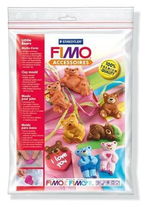 Hauptproduktbild FIMO® 8742 Silikonová forma „Little bears“