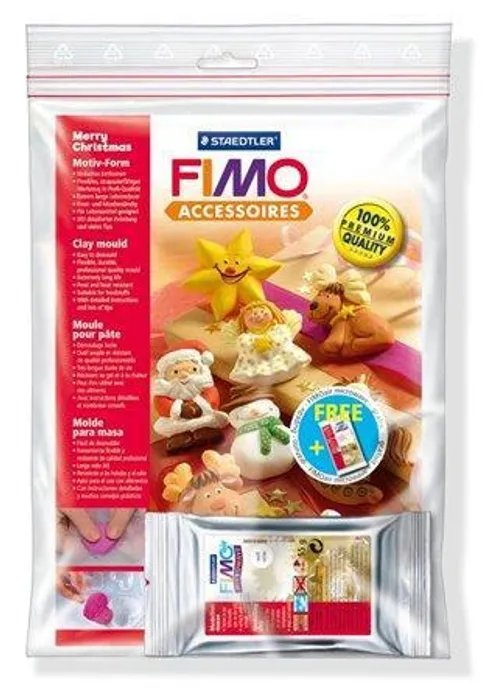 Hauptproduktbild FIMO® 8742 Silikonová forma „Merry christmas“