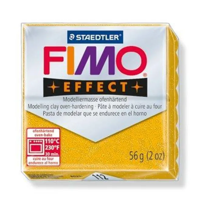 Hauptproduktbild FIMO® effect 8020 zlatá se třpytkami