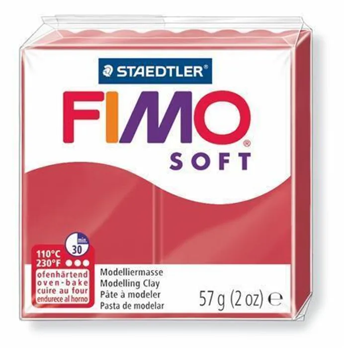 Hauptproduktbild FIMO® soft 8020 56g tmavě červená