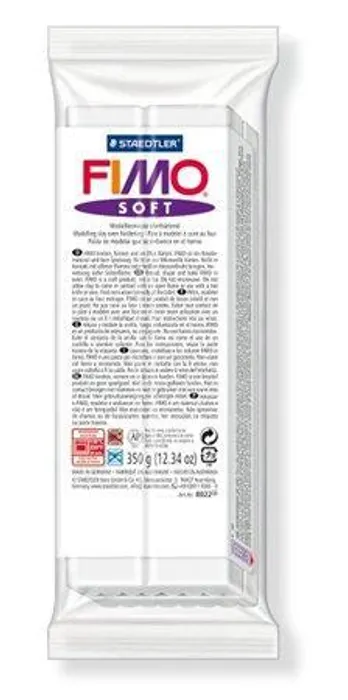 Hauptproduktbild FIMO® soft 8020 bílá 350g blok