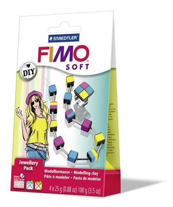 Hauptproduktbild FIMO® Soft DIY šperková sada KOSTKY