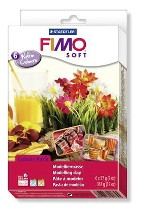 Hauptproduktbild FIMO® soft trend sada TEPLÉ BARVY