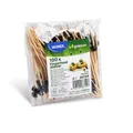 Weiteres Produktbild Fingerfoodspieß (Bambus FSC 100%) Perlschwarz 12cm [100 Stück]