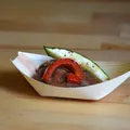 Weiteres Produktbild Fingerfood-Schale aus Holz Schiffchen 11 x 7 cm [100 St.]