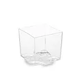 Weiteres Produktbild Fingerfood-Becher (PS) eckig glasklar 44 x 44 x 43 mm 65ml [20 St.]
