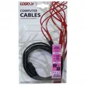 FireWire Kabel IEEE 1394, IEEE 1394 (6pin) M- IEEE 1394 (4pin) M, 2m, schwarz, Logo, Blister
