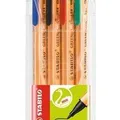 Weiteres Produktbild Marker „GREENpoint“, 4 Farben, 0,8mm, STABILO
