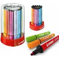 Marker mit Federspitze STABILO Trio Scribbi - 12 Stk