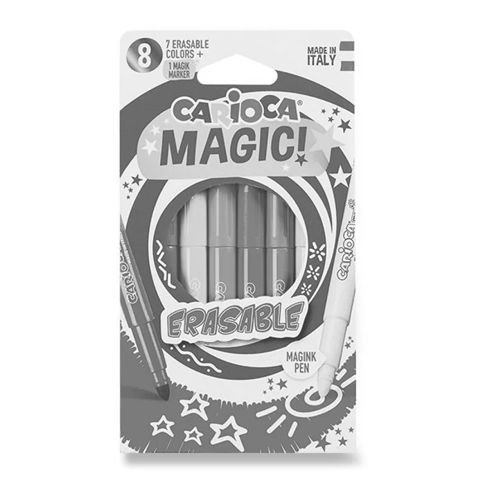 Hauptproduktbild Fixy Carioca Erasable 7 + 1 kusů