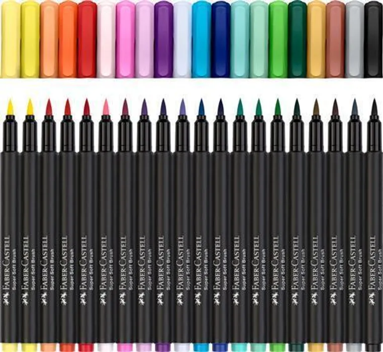 Hauptproduktbild Fixy Faber-Castell Black Edition Brush 20 barev