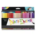 Faber-Castell Black Edition Brush Markers - Ständer, 50 Farben